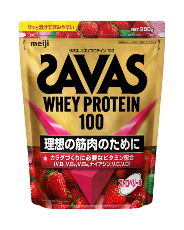 明治 Savas|乳清蛋白粉 Whey Protein 980g