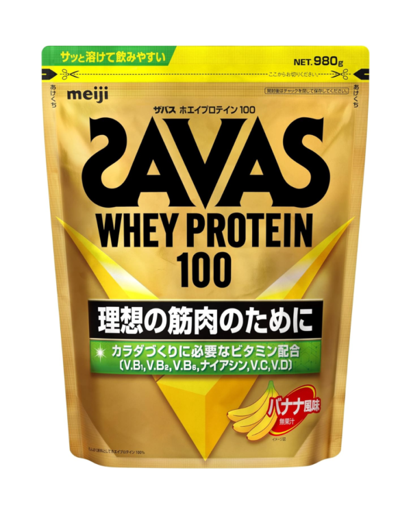 明治 Savas|乳清蛋白粉 Whey Protein 980g