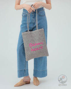 BEAMS HEART|刺繍Tote Bag
